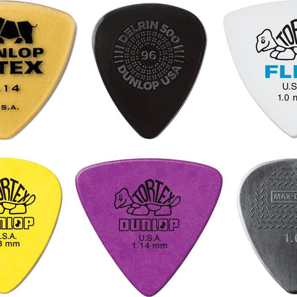 Jim Dunlop Bass Pick Variety Pack - 6 Pack