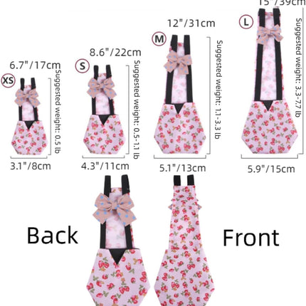 MANON ROSA Chicken Diapers Bantam Hens - Reusable 6-Piece Set with Bow Ties Poultry Nappies Washable Waterproof for Geese Pet Ducks Silkie(6D20P XS)