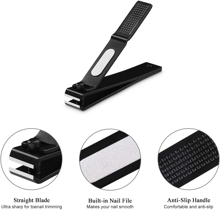 Nail Clippers Set, Ultra Sharp Sturdy Fingernail and Toenail - photo 4