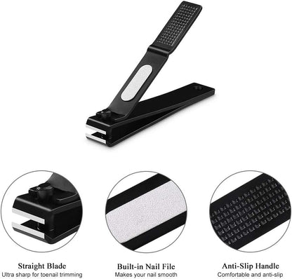 Nail Clippers Set, Ultra Sharp Sturdy Fingernail and Toenail - photo 4