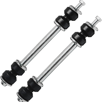 Detroit Axle - Front Sway Bars for Chevy Silverado GMC Sierra Yukon XL Avalanche Suburban 1500 2500 3500 HD Astro Safari, 2 Sway Bar End Links Pair Set Replacement