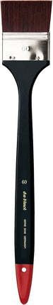 da Vinci Oil & Acrylic Series 7782 Top Acryl Paint Brush, Round White Synthetic with Long Natural Polished Handle, Size 2 (7782-02)