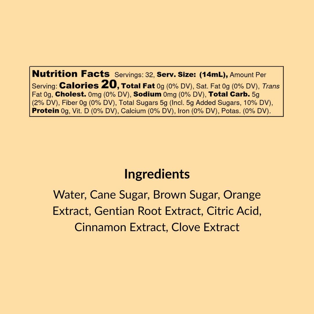 Old Fashioned Mix | Cocktail & Mocktail Mixer - Natural Craft Syrup with Tasty Flavors - Concentrated & - photo 2
