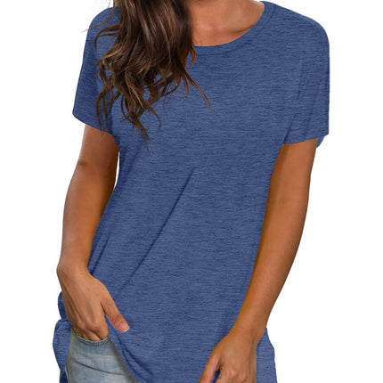 Womens Loose Fit Tshirts Short Sleeve Summer Tops Casual Workout Yoga Tunic T Shirts Tops