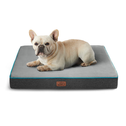 Memory Foam Dog Beds Large Sized Dog, Orthopedic Crate Pads, 35x22