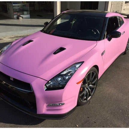Averry SW900 Satin Bubblegum Pink | 514-O | Vinyl CAR WRAP Film (Sample 3in x 5in)