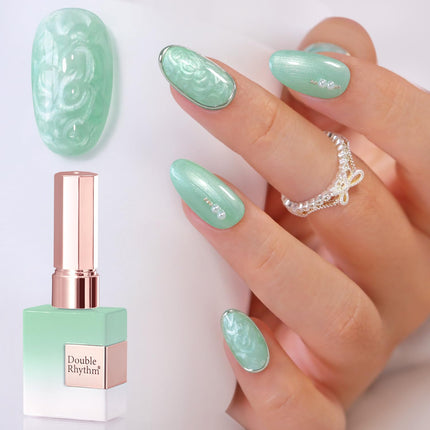 15ML Gel Nail Polish Pure Sheer Same Color Same Bottle Soak Off Gel Polish Art Manicure Salon DIY at Home for Women (Burgundy-A1129)