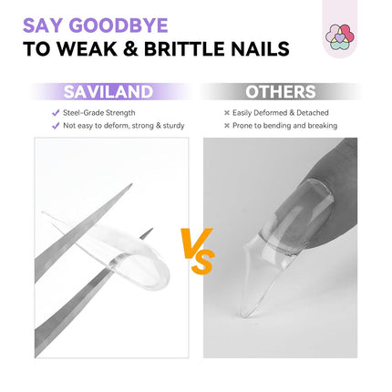 SAVILAND Hema-Free Poly Gel Nail Kit for Pretty Gift: 36 Colors Poly Gel Nail Starter Kit with Slip Solution and Mini U V Lamp Curing Light for Quick Extension Home DIY, Manicure Tools for Starter