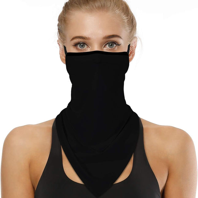 Neck Gaiter Face Mask Bandanas for Men Women UV Face Scarf Cover Ear Loop Hole Facemask for Fishing - photo 2