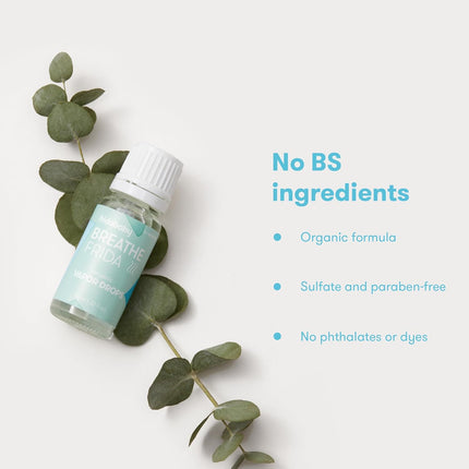 Vapor Bath Drops, Baby Congestion Relief with Eucalyptus Essential Oil for Humidifier, Aromatherapy Oil Help Baby Breathe Easy