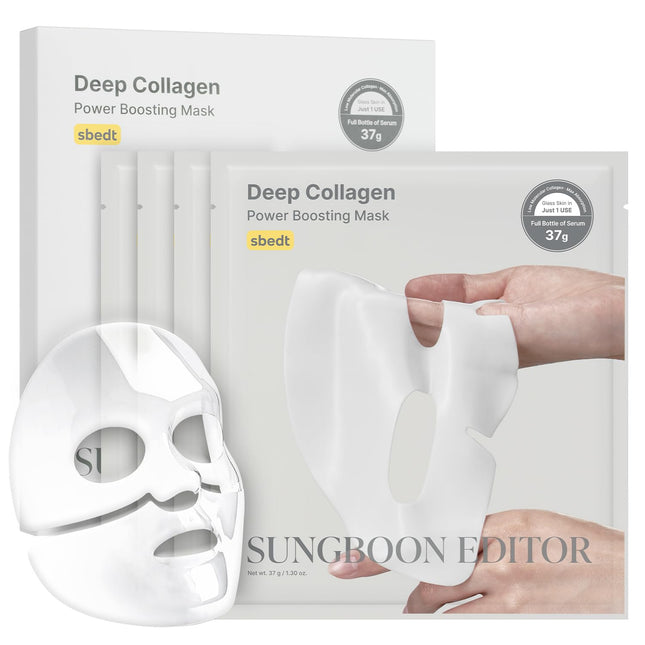 Deep Collagen Overnight Mask, Hydrating, Wrinkle care, 4ea