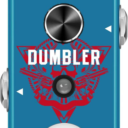 Amuzik Guitar Dumbler Effect Pedal for Electric Guitar Analog Dumbler Effects Pedals with Amp simulator Effect Overdrive Pedals of Ture Bypass