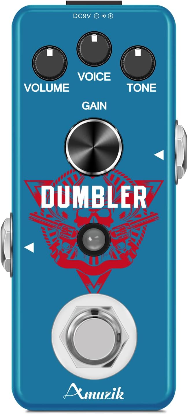 Guitar Effect Pedal for Electric Guitar Analog Effects Pedals with Amp simulator Effect Overdrive Pedals of Ture Bypass