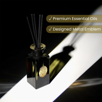 6.3 oz Large Reed Diffuser Set | Bamboo Scent Oil Diffuser with Sticks | Hotel Collection Non-Toxic - photo 5