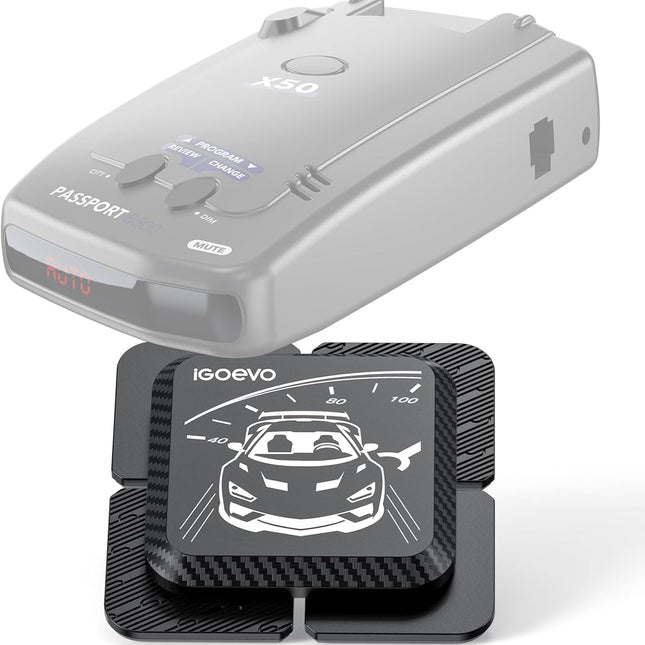 Upgraded Magnetic Radar Detector Mount with N52 Strong Magnets