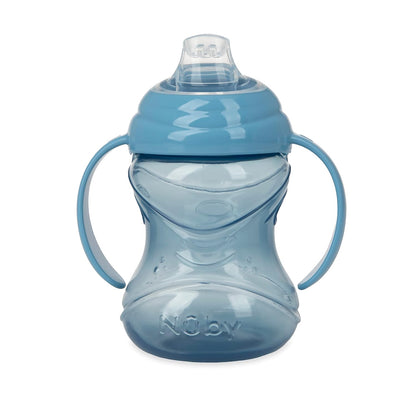 3 Piece No-Spill Cup with Spout, 2 Handle with Lock Feature, Neutral,10 Ounce - photo 3