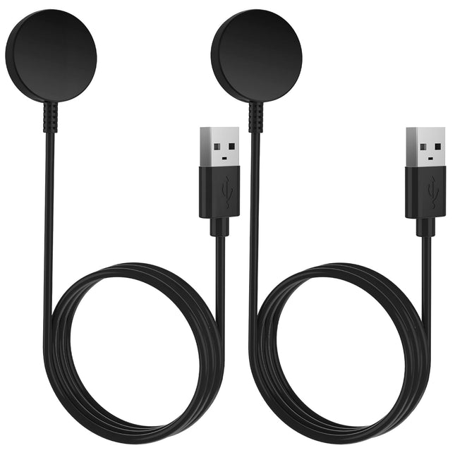 Upgrade 2 Pack 3.3ft Samsung Watch Charger, Magnetic Fast Charging Cable