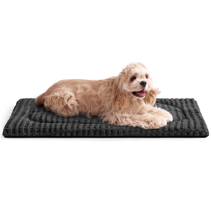 Cama lavable para perro mediano, tapete para jaula, 36x23 in. Almohadilla para perrera
