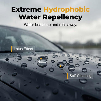 PTZ Crystal Serum, 2026 New Ceramic Coating for Cars, Advanced Graphene Ceramic Coating, 9H Hardness Graphene Coating for Auto Car Detailing, Gloss Hydrophobicity Anti Scratch (1pc)