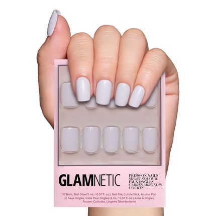 Press On Nails, Short Oval Magnetic, Fake Nails 30pc Nail Kit - photo 18