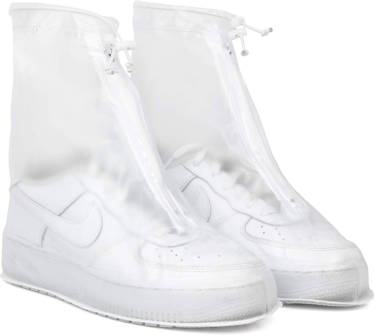 Clear XX-Large Waterproof Reusable Shoe Covers