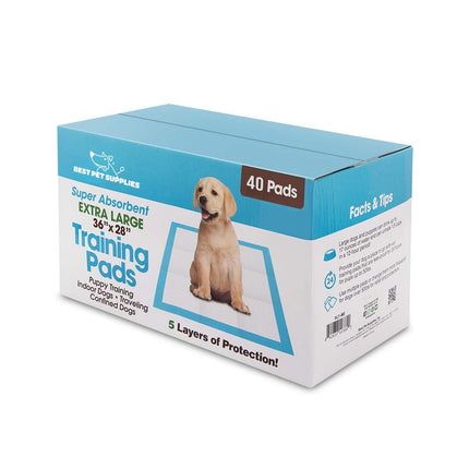 Extra Large Dog Training Puppy Pee Pads - Blue, 100 Count