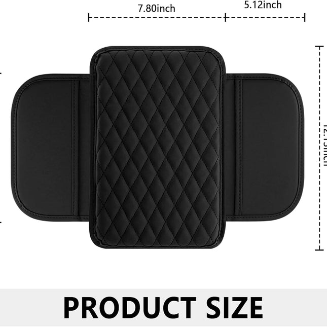 Upgraded Microfiber Leather Car Armrest Cover