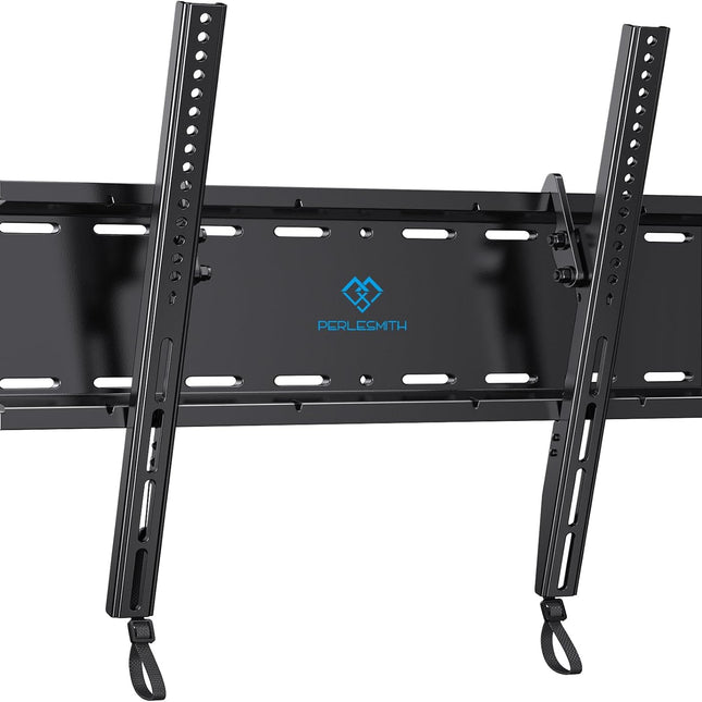 Tilting TV Wall Mount Bracket Low Profile for Most 23-60 inch LED LCD OLED, Plasma Flat Screen TVs with VESA 400x400mm