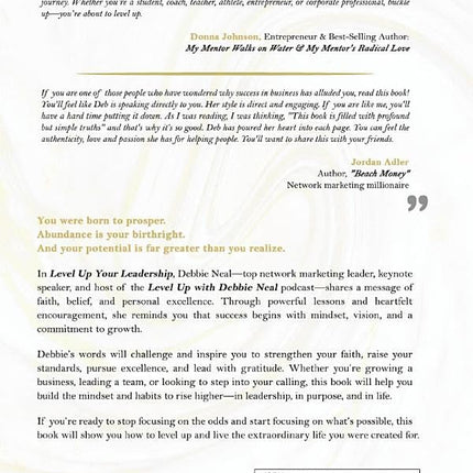 Level Up Your Leadership: Leadership Skills and Success Habits for Entrepreneurs and Professionals
