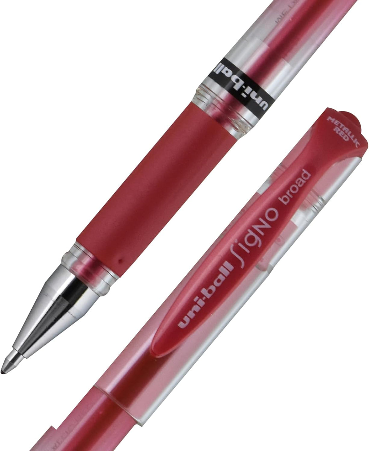 Gel Pens, Bold Point (1.0mm), Metallic Red Ink, 6 Pens - photo 5