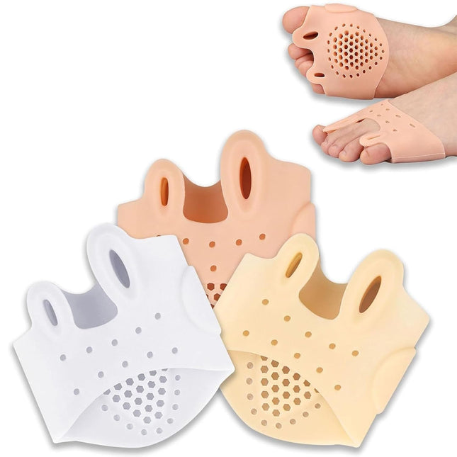 Silicone Toe Separators – 4 Pack, 4 Colors, Toe Spacers