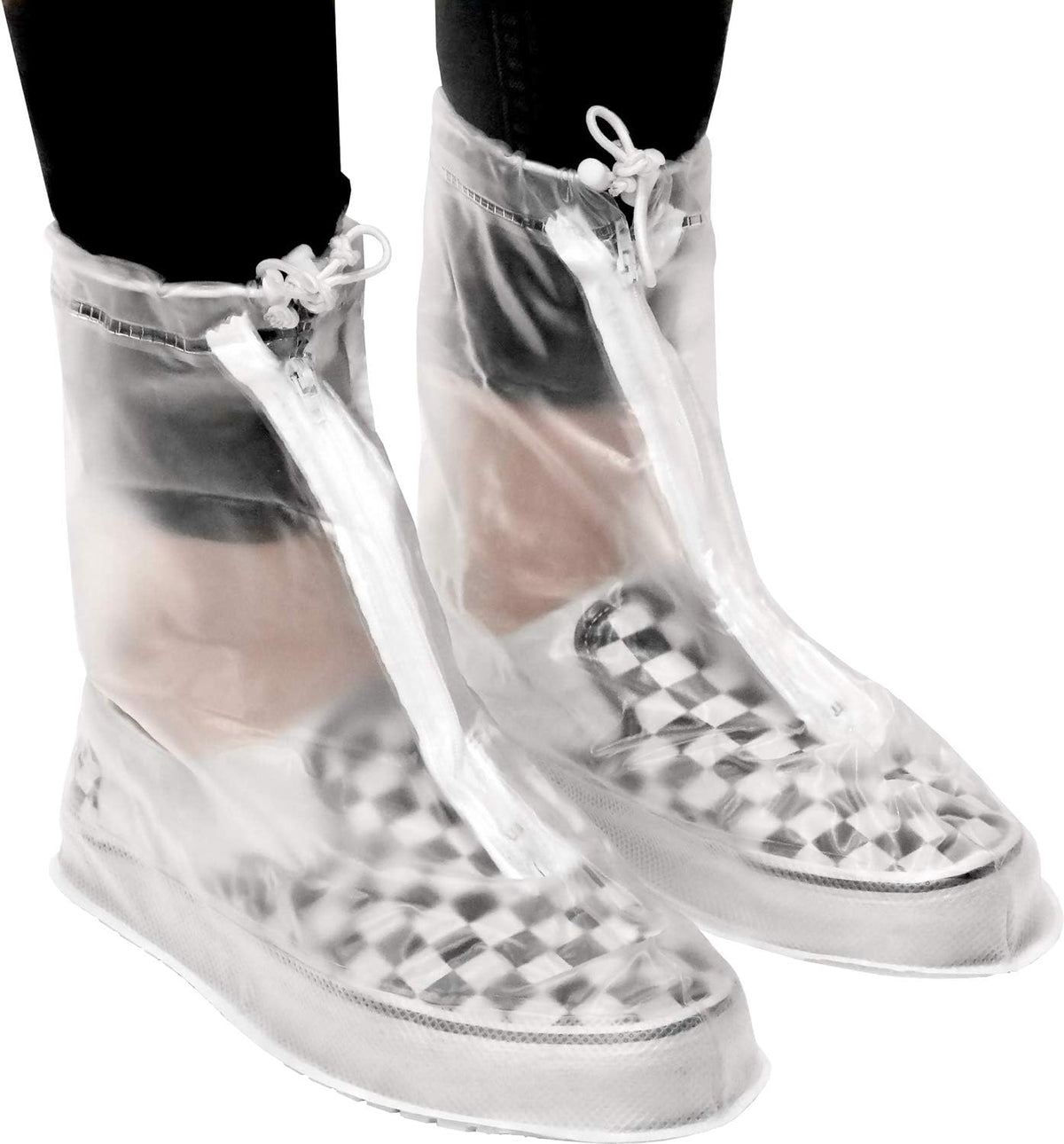 Clear XX-Large Waterproof Reusable Shoe Covers - photo 3