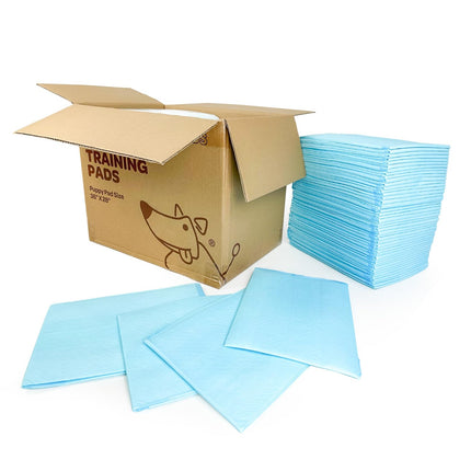 Extra Large Dog Training Puppy Pee Pads - Blue, 100 Count