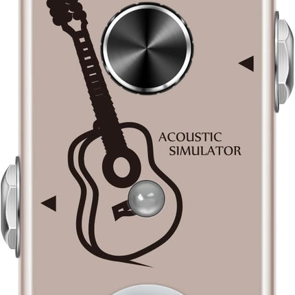 ISET Acoustic Simulator Guitar Effect Pedal For Electrical Guitar Bass True Bypass