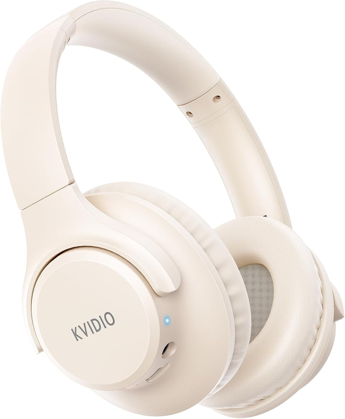 Bluetooth Headphones Over Ear, 65 Hours Playtime Headphones Wireless with Mic, Low Latency Foldable Lightweight Headset