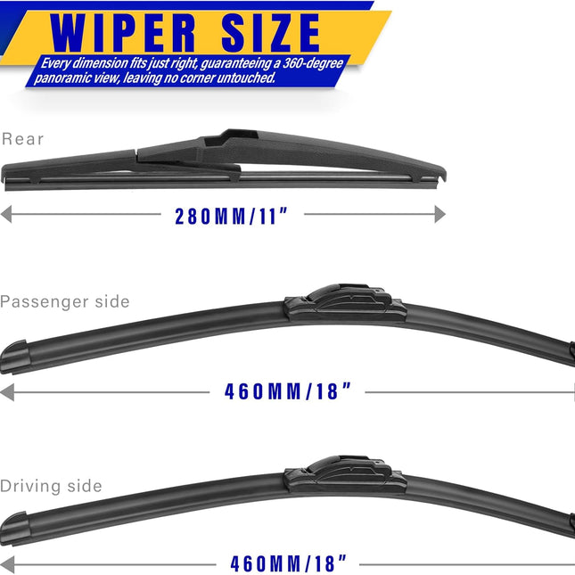 Two Wiper Blades