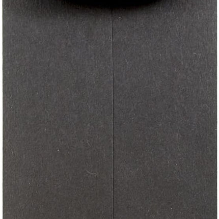 JAM PAPER #3 Coin Business Envelopes - 2 1/2 x 4 1/4 - Smooth Black - 25/Pack