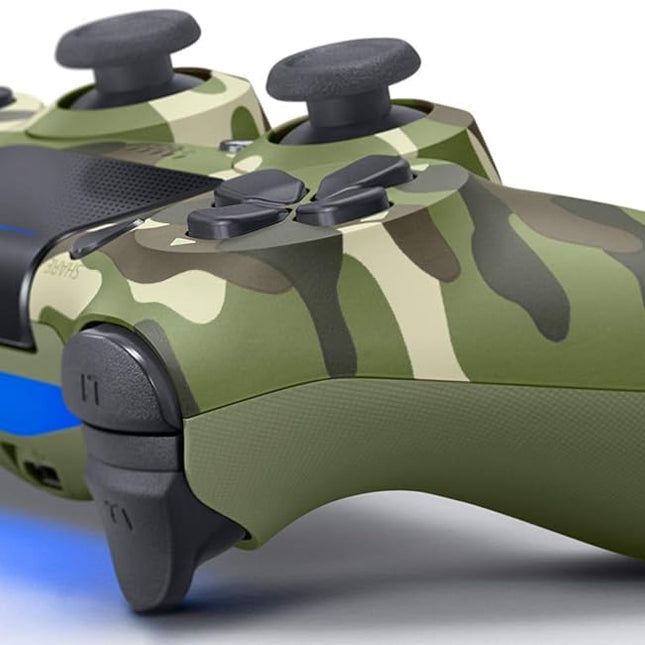 Wireless Controller for PlayStation 4 - Green Camouflage (Renewed)