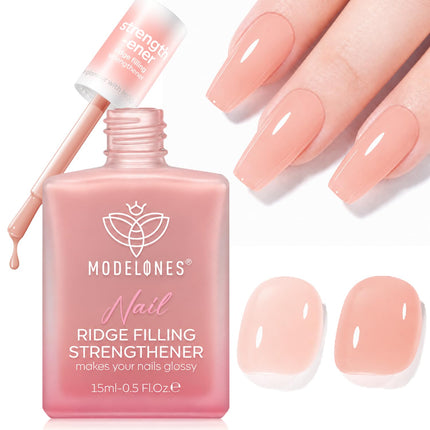 Nail Strengthener and Growth, Nude Natural Glow Nail Polish