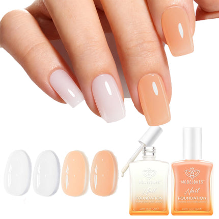 Nail Strengthener and Growth, Fall Rose Brown Nail Polish Care