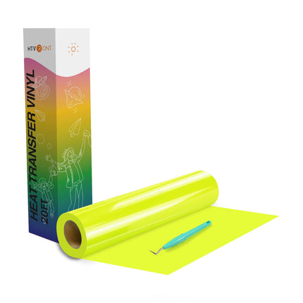 Heat Transfer Vinyl White HTV Rolls, 12" x 20ft