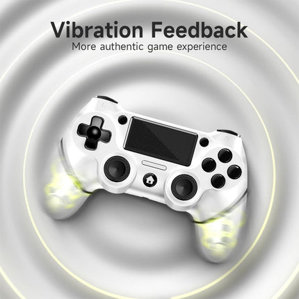 2-Pack Wireless Game Controllers with USB-C Cable, Black and White