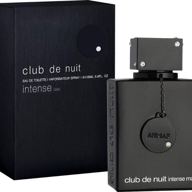 club de nuit intense Man EDT Men New in Box, Black , 3.6 Fl Oz - photo 2