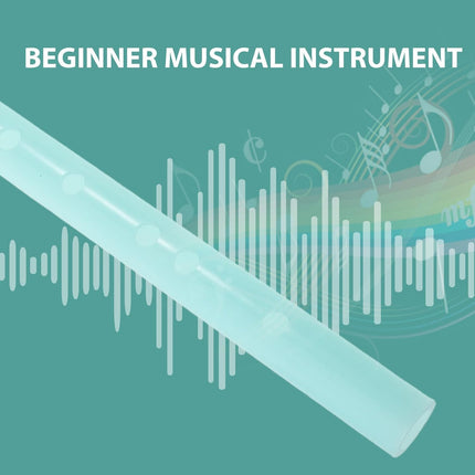 Traditional Chinese Flute Dizi E Key - 14.6" Beginner-Friendly Resin Woodwind Instrument for Music Practice & Performance - Lightweight, No Membrane Needed