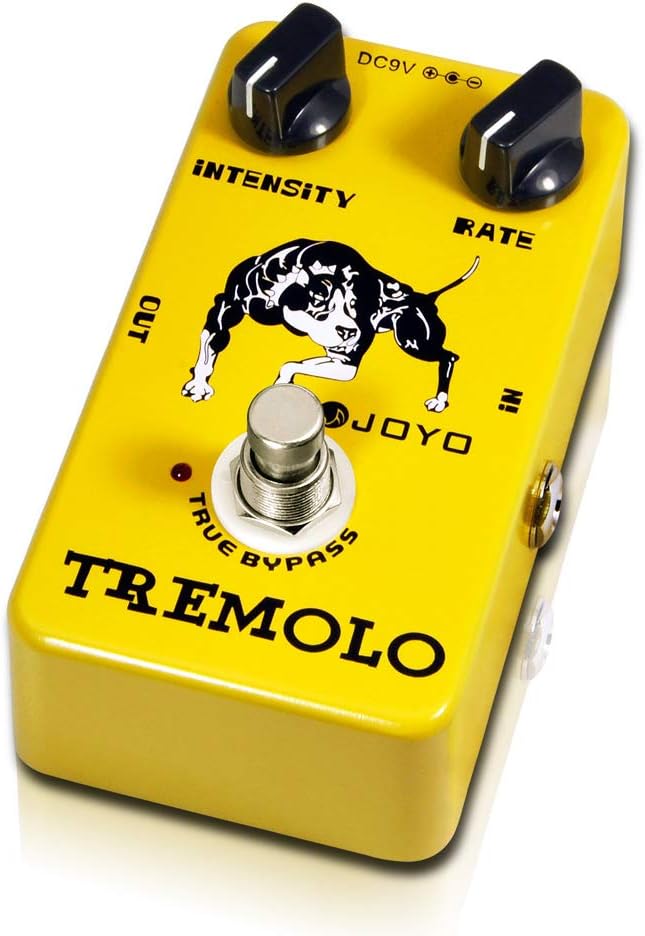 Tremolo Guitar Effects Pedal with True Bypass