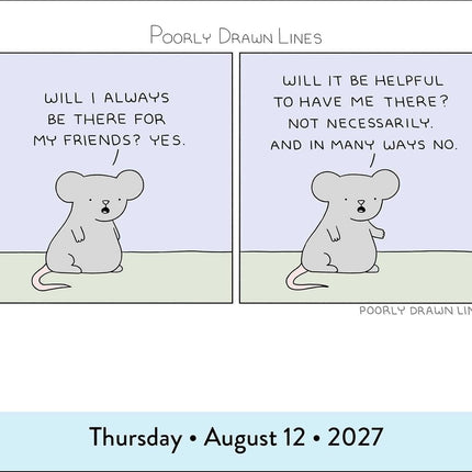 Poorly Drawn Lines 2027 Day-to-Day Calendar