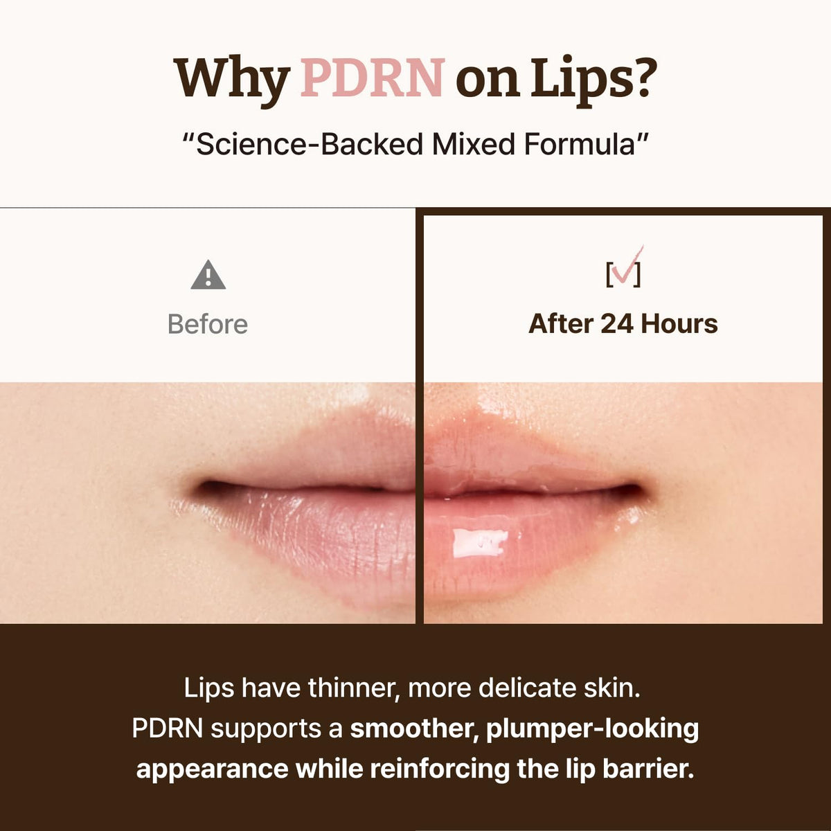 Advanced PDRN Rejuvenating Lip Serum - Hydrating Lip Balm for Glowy, Dewy Lips, 0.3 Fl Oz - photo 3