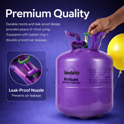 7L Helium Tank for Balloons at Home