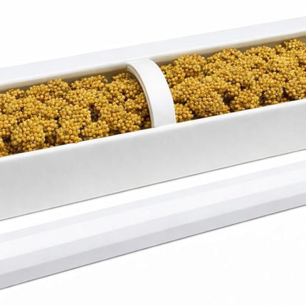 Premium Millet Holder - Mess-Capture Design for Clean Cages - Specially Designed for Small Birds Like Parakeets, Budgies, Lovebirds, Cockatiels, and Finches (Mordern Matte Edition)