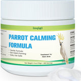 Parrot Calming Supplement – Natural Bird Stress Support Powder for Fireworks, Travel & Visitors – Vet-Formulated – Easy to Use Daily Support for Parrots – 4oz (450 Servings)